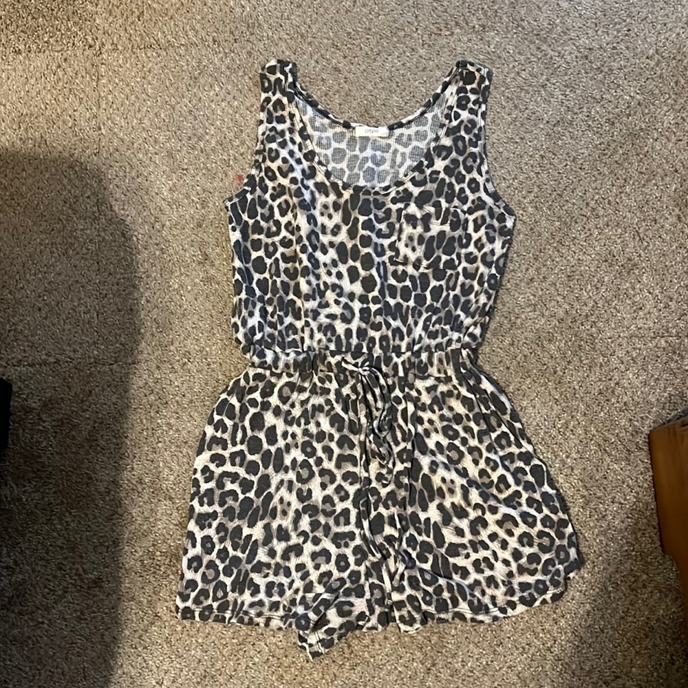 COPY - Cheetah print romper